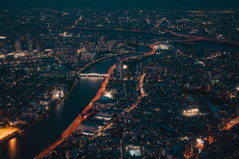 Tokyo skyline